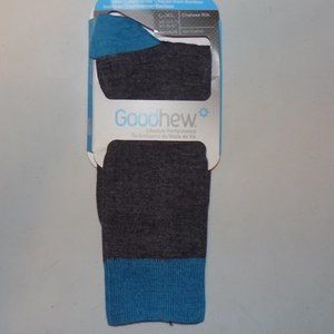New Goodhew/Sockwell cashmerino chelsea rib charcoal) l/xl, EU44-47, US 10.5-13